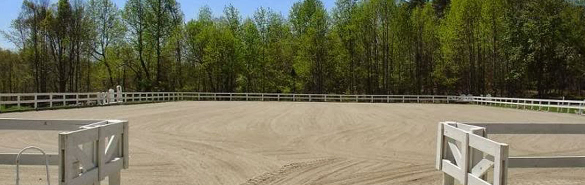 Constructed horse arena